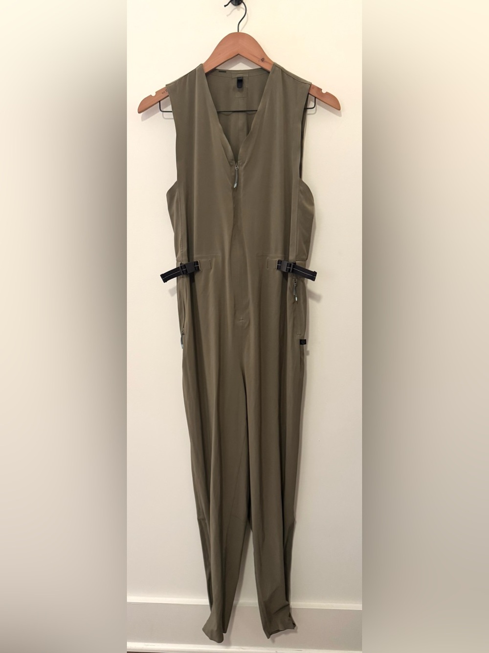 Lululemon Lab Sarala Jumpsuit Light Military Green Size S Utility